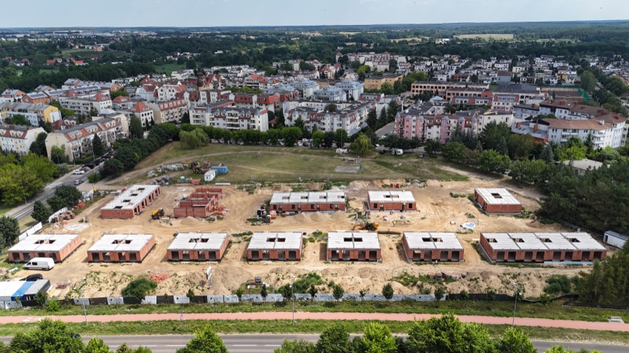 Postęp budowy — Zielone Wzgórza