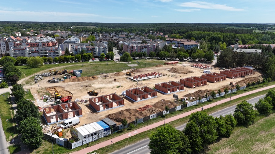 Postęp budowy — Zielone Wzgórza