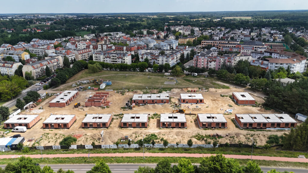 Stropy nad parterem z lotu ptaka